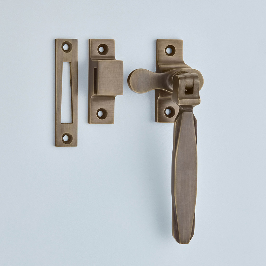 Art Deco Casement Fastener – Locking